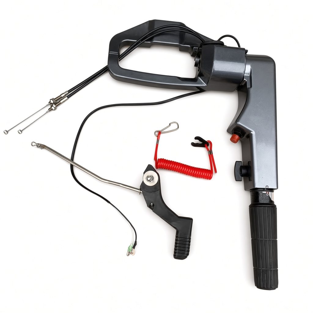 Yamaha new 2-stroke 40HP outboard tiller handle assembly